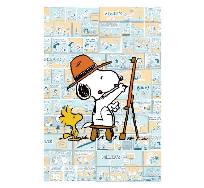 Snoopy Jigsaw Puzzles (2) Artist Snoopy Jigsaw Puzzle 1000pcs-Momibook