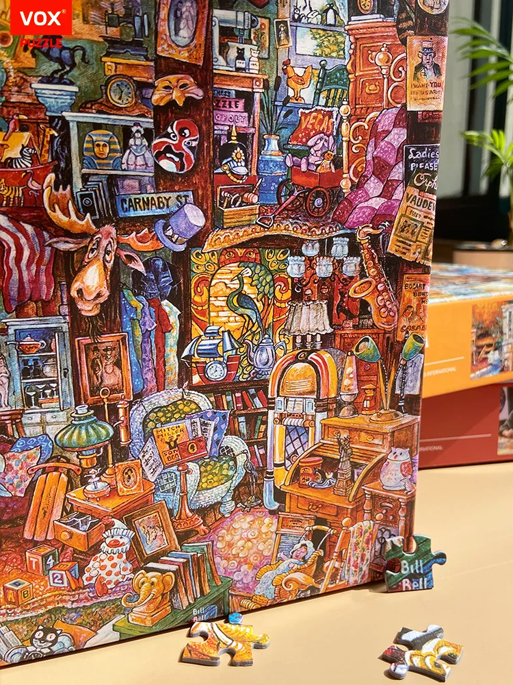Bill Bell Painting Jigsaw Puzzle 1000pcs-Vox Puzzle-The Antiques