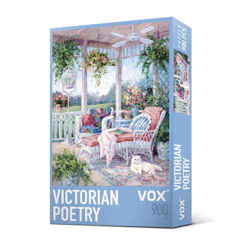 Victorian Poetry Jigsaw Puzzle 900pcs-Vox Puzzle-Barbara Mock Painting