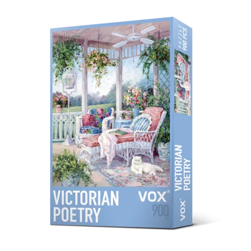 Victorian Poetry Jigsaw Puzzle 900pcs-Vox Puzzle-Barbara Mock Painting