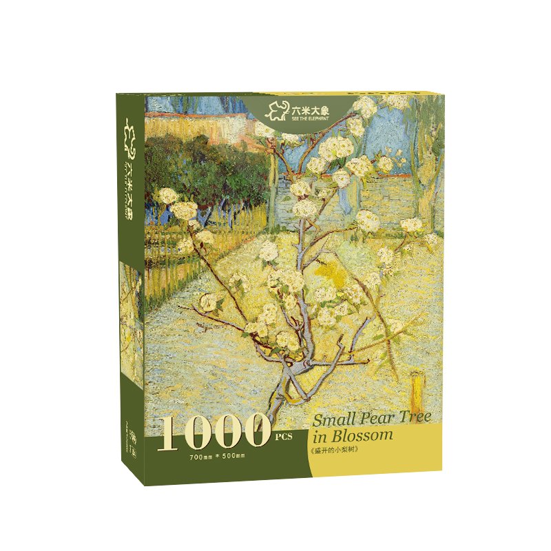 Small Pear Tree in Blossom 1000pcs Jigsaw Puzzle-See the Elephant-Small Pear Tree in Blossom