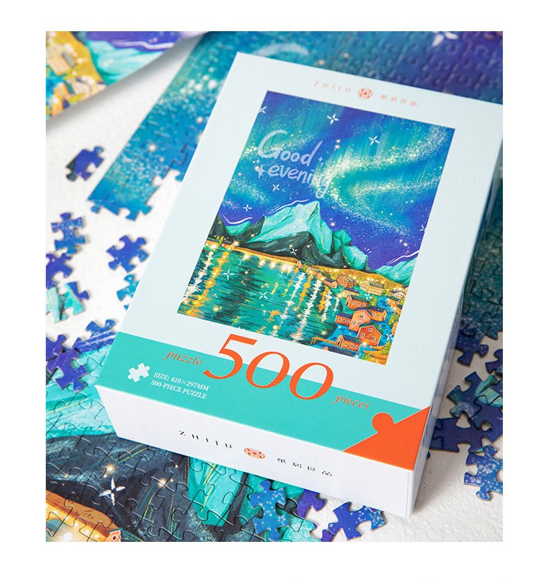 500pcs Jigsaw Puzzle-Zhiju-Aurora in Melbourne