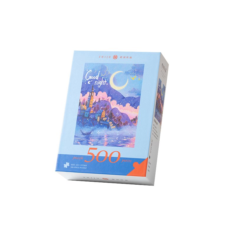 500pcs Jigsaw Puzzle-Zhiju-Bled Lake