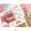 Sakura Train (1) 500pcs Jigsaw Puzzle-Zhiju-Sakura Train