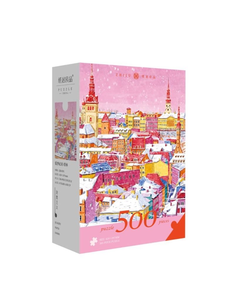 Tallinn puzzle 500pcs Jigsaw Puzzle-Zhiju-Tallinn Estonia