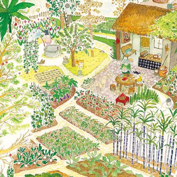 Vinlaa-1000pcs Jigsaw Puzzle-Village Life