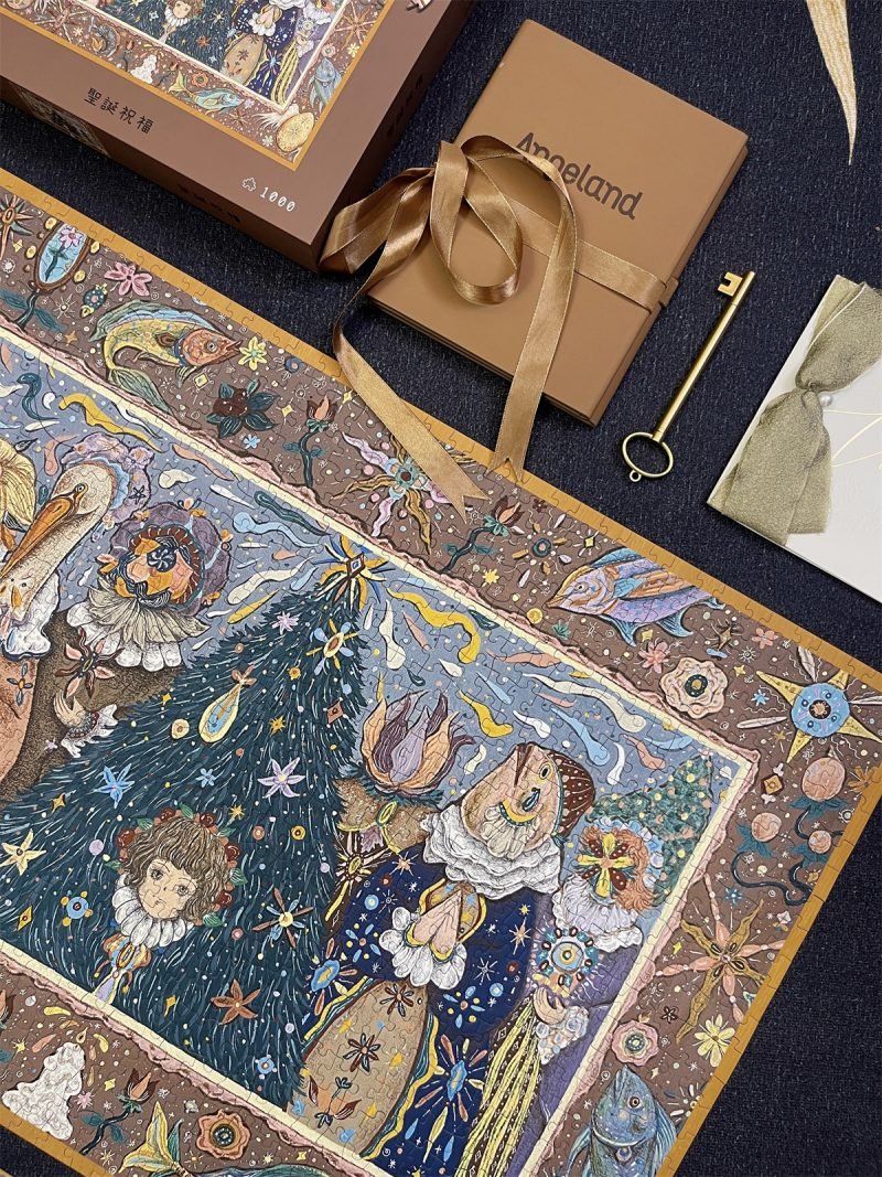 1000pcs Jigsaw Puzzle-Ber Puzzle-Merry Christmas