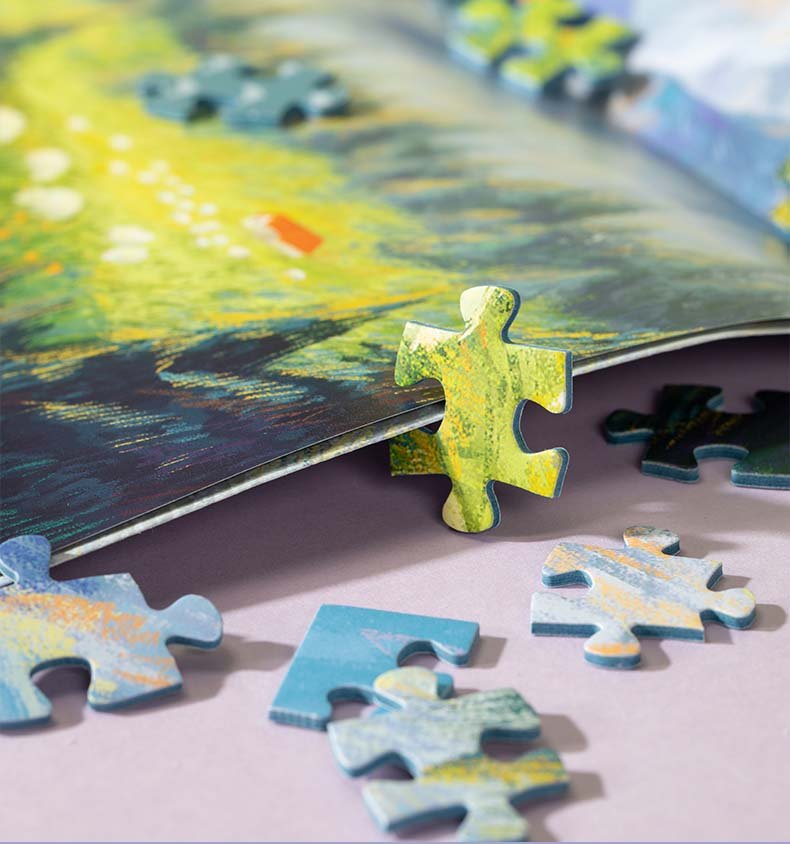 Mountains Jigsaw Puzzle (4) 500pcs Jigsaw Puzzle-Vinlaa-Mountains and Forest