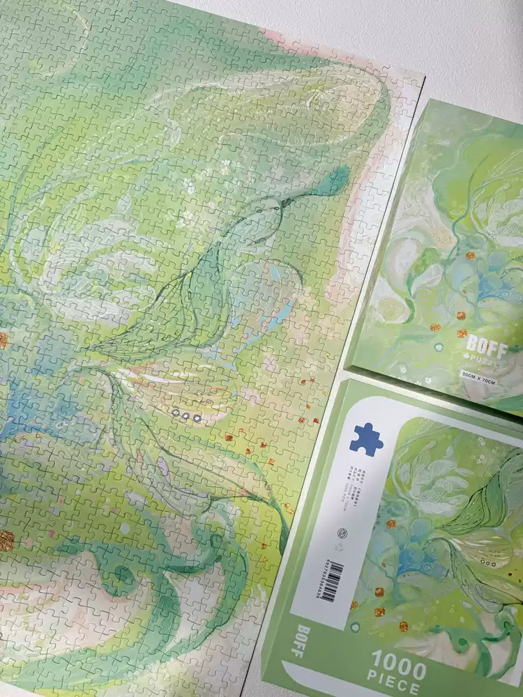 1000pcs Jigsaw Puzzle-Boff-Green