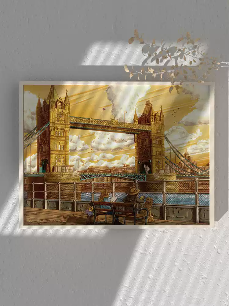 London Towel Bridge Jigsaw Puzzle (1) 1000pcs Jigsaw Puzzle-Boff-London Tower Bridge