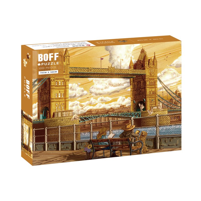 London Towel Bridge Jigsaw Puzzle Main 1000pcs Jigsaw Puzzle-Boff-London Tower Bridge