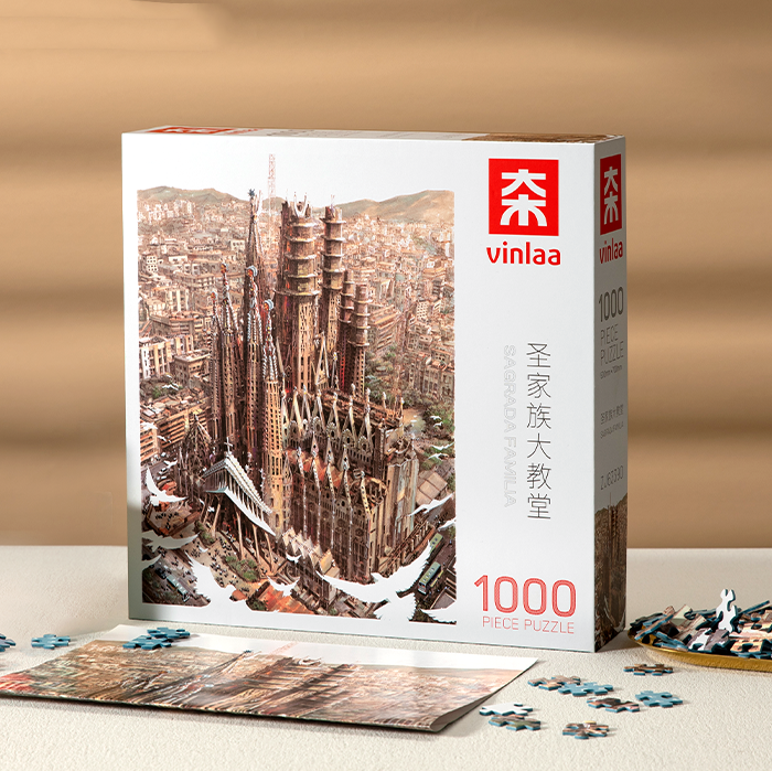 1000pcs Jigsaw Puzzle-Vinlaa-Sagrada Familia
