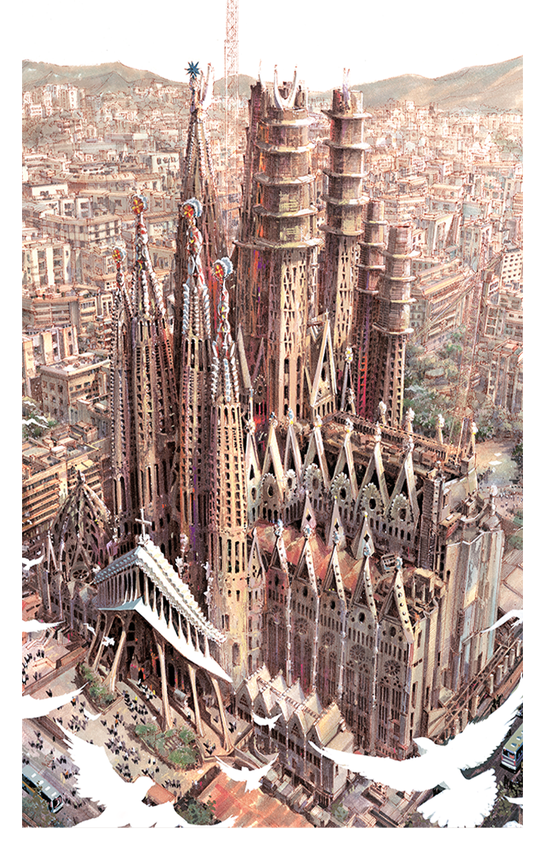 1000pcs Jigsaw Puzzle-Vinlaa-Sagrada Familia