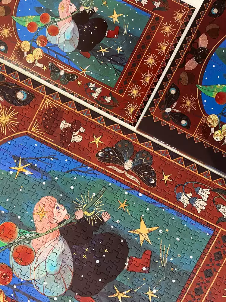 Wild Forest Elves Jigsaw Puzzle (3) 500pcs Jigsaw Puzzle-Boff Puzzle-Wild Forest Elves