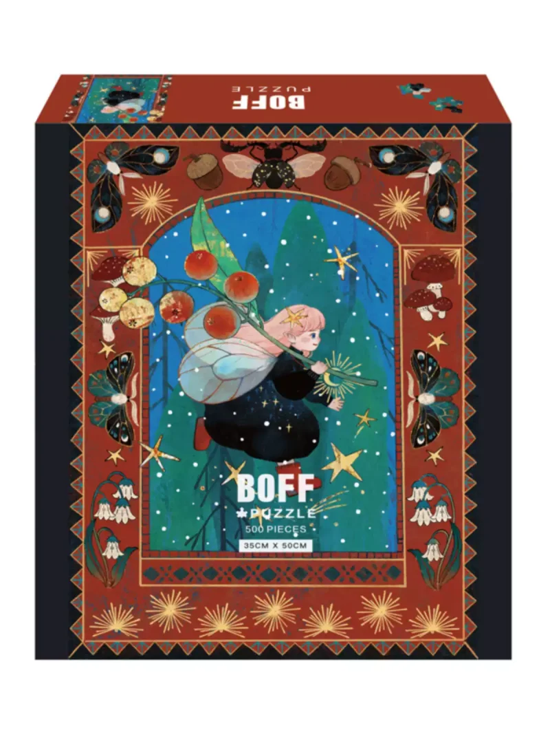 Wild Forest Elves Jigsaw Puzzle (5) 500pcs Jigsaw Puzzle-Boff Puzzle-Wild Forest Elves