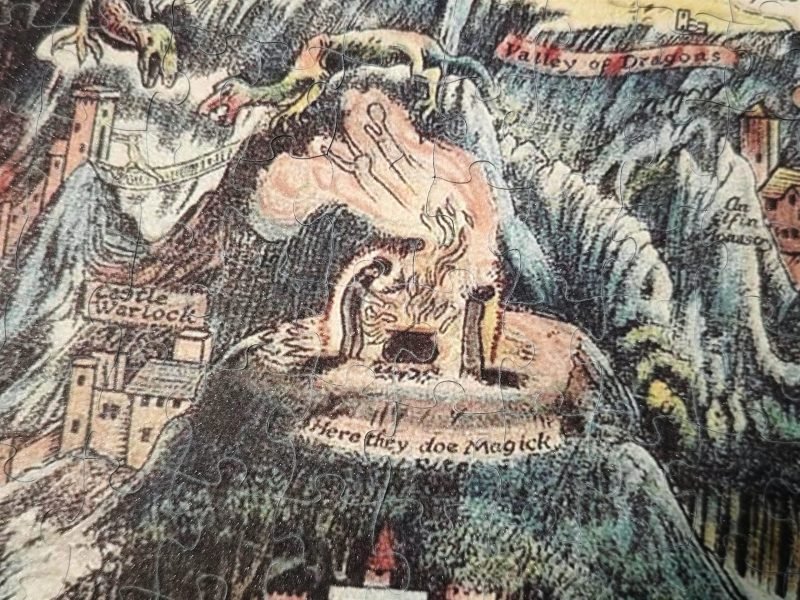 1000pcs Jigsaw Puzzle-Boff-Wonderland-Double-sided Jigsaw Puzzle