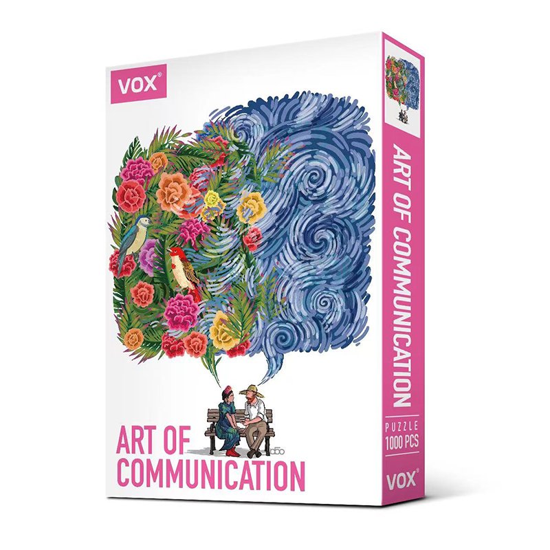 1000 Van Gogh Puzzle-Art of Communication (2) 1000pcs Van Gogh Puzzle-Vox Puzzle-Art of Communication