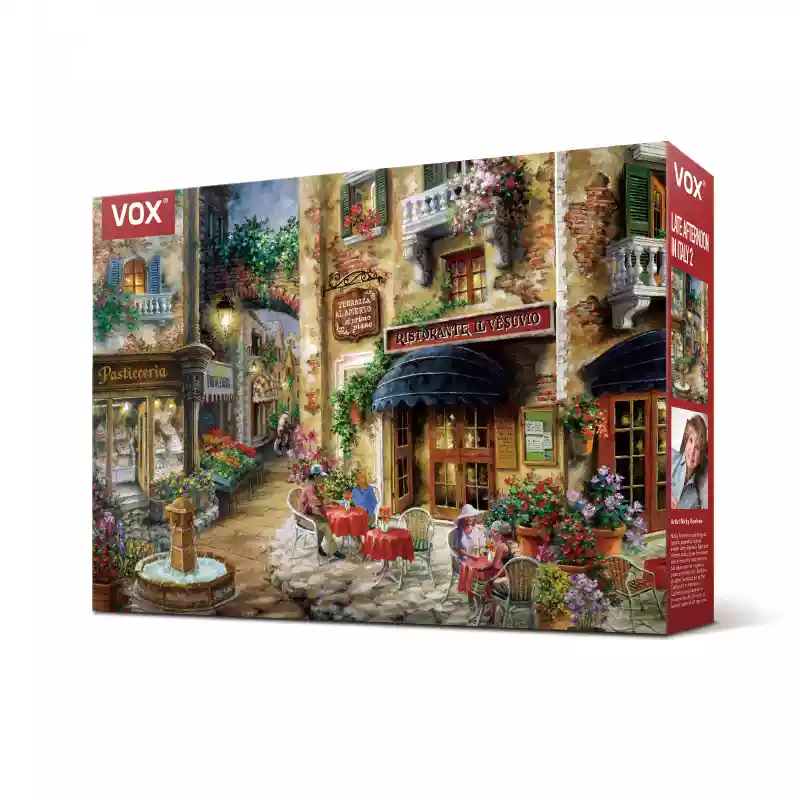 1000 piece art puzzle-Late Afternoon In Italy 2 1000pcs Art Puzzle-Vox Puzzle-Late Afternoon in Italy 2