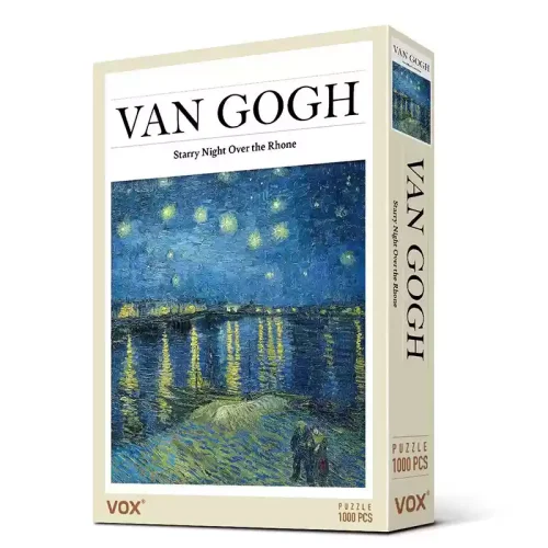 1000pcs Van Gogh Puzzle-Vox Puzzle-Starry Night Over the Rhone