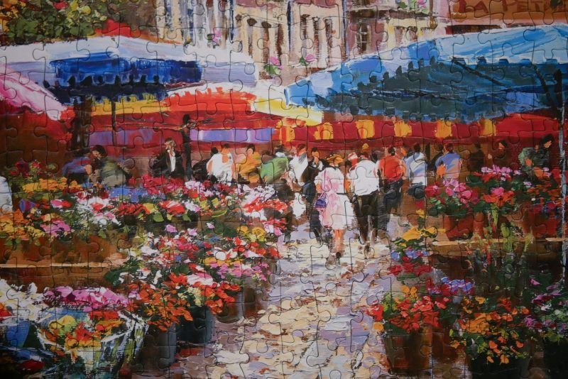 1000pcs Art Puzzle-Vox Puzzle-Paris Blossoms