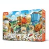 1000 Piece Puzzle-Vox Puzzle-Afu Watercolor-Cafe Town