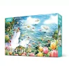 1000 Piece Puzzle-Vox Puzzle-Afu Watercolor-Flower Lake