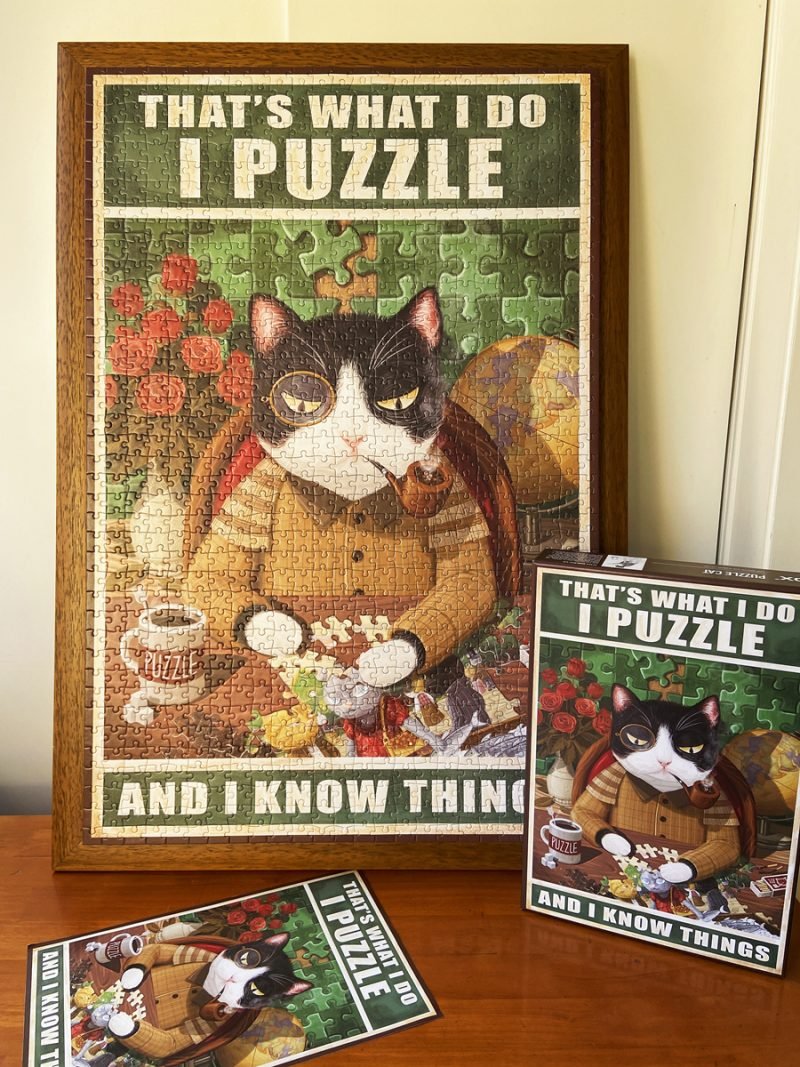 1000 piece puzzle-Puzzle Cat (3) 1000pcs Jigsaw Puzzle-Vox Puzzle-Puzzle Cat