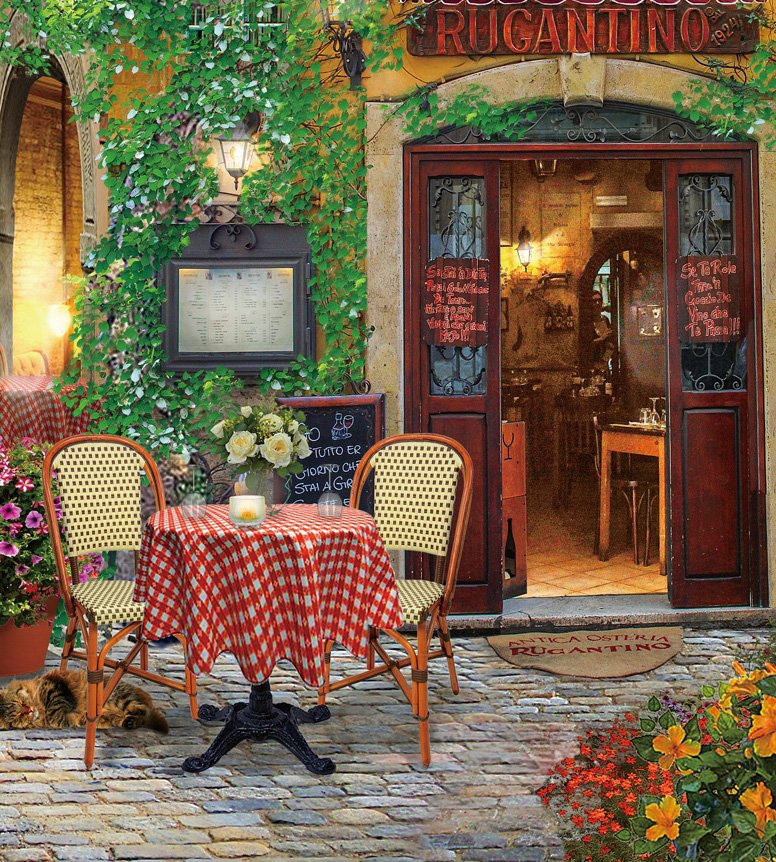 1000pcs Art Puzzle-Vox Puzzle-Italian Fascino