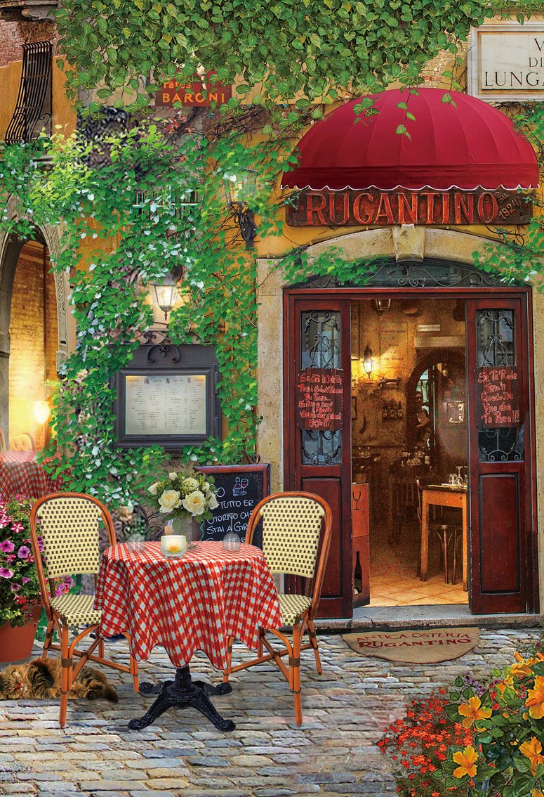 1000pcs Art Puzzle-Vox Puzzle-Italian Fascino