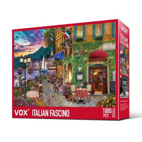 1000pcs Art Puzzle-Vox Puzzle-Italian Fascino