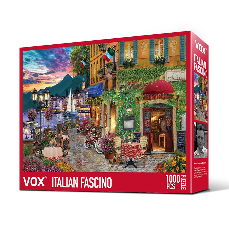 1000pcs Art Puzzle-Vox Puzzle-Italian Fascino