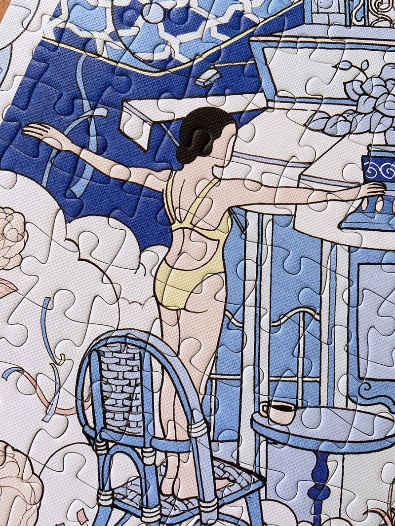 1000pcs puzzle-Paris in Motion (1) 1000pcs Animal Puzzle-Vox Puzzle-Paris In Motion