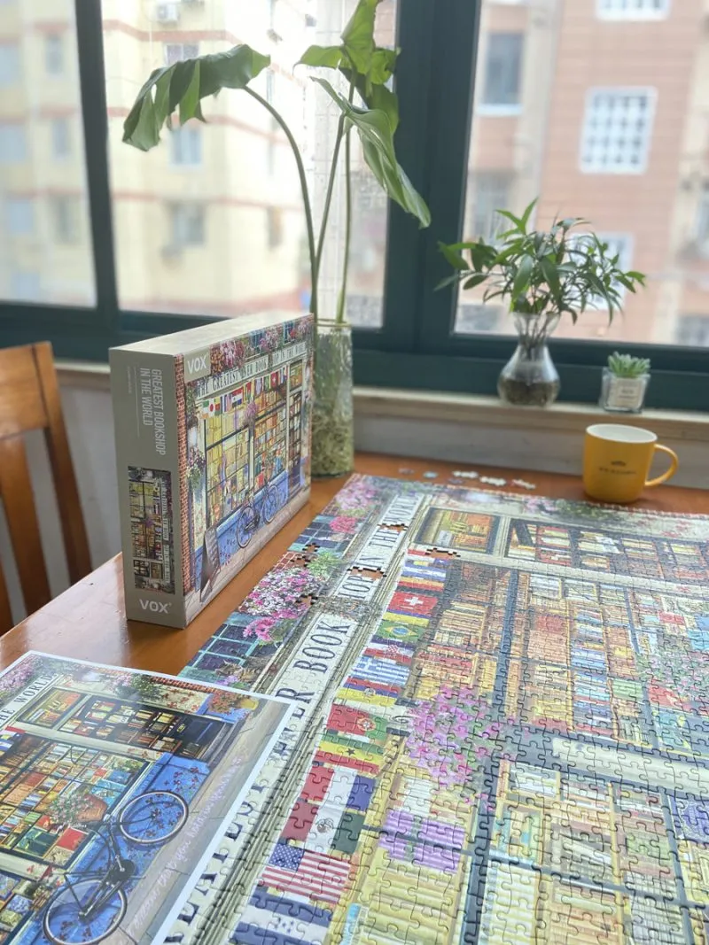 2000pcs Jigsaw Puzzle-Vox Puzzle-Greatest Bookshop in the World