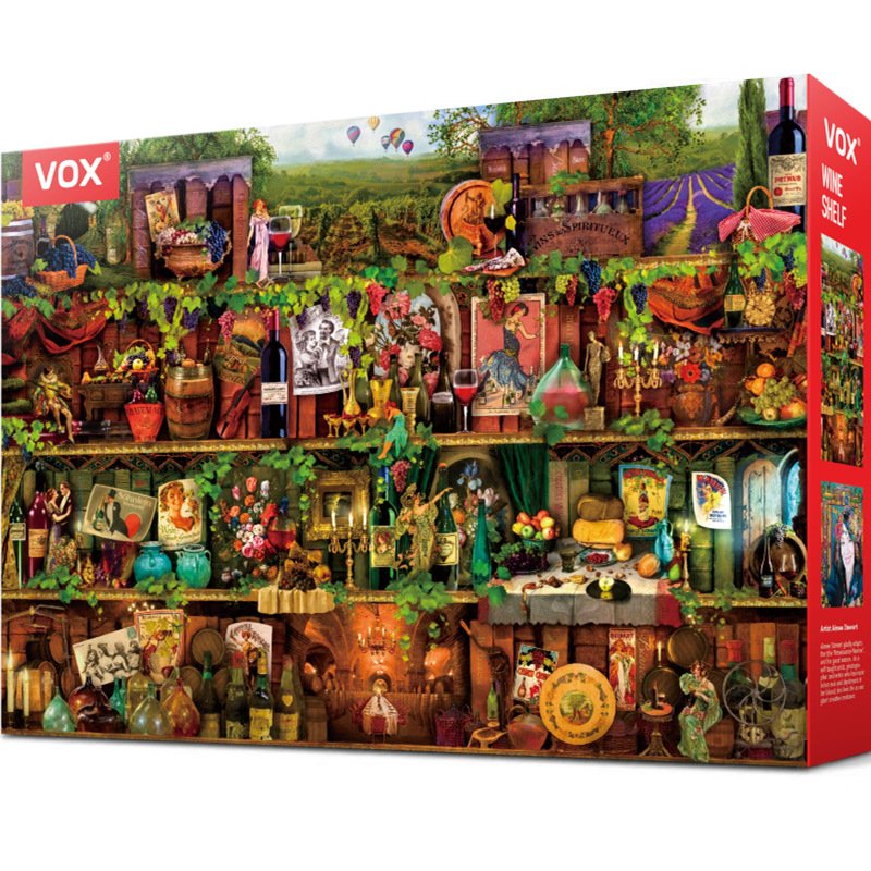 2000pcs Jigsaw Puzzle-Vox Puzzle-Wine Shelf