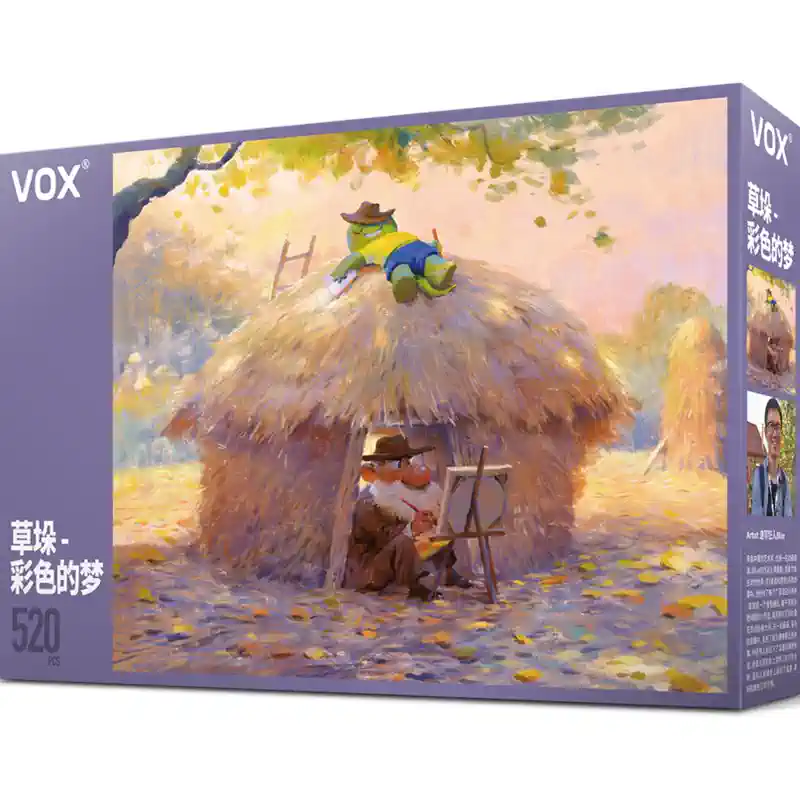 520 Piece Puzzle-Vox Puzzle-Haystack