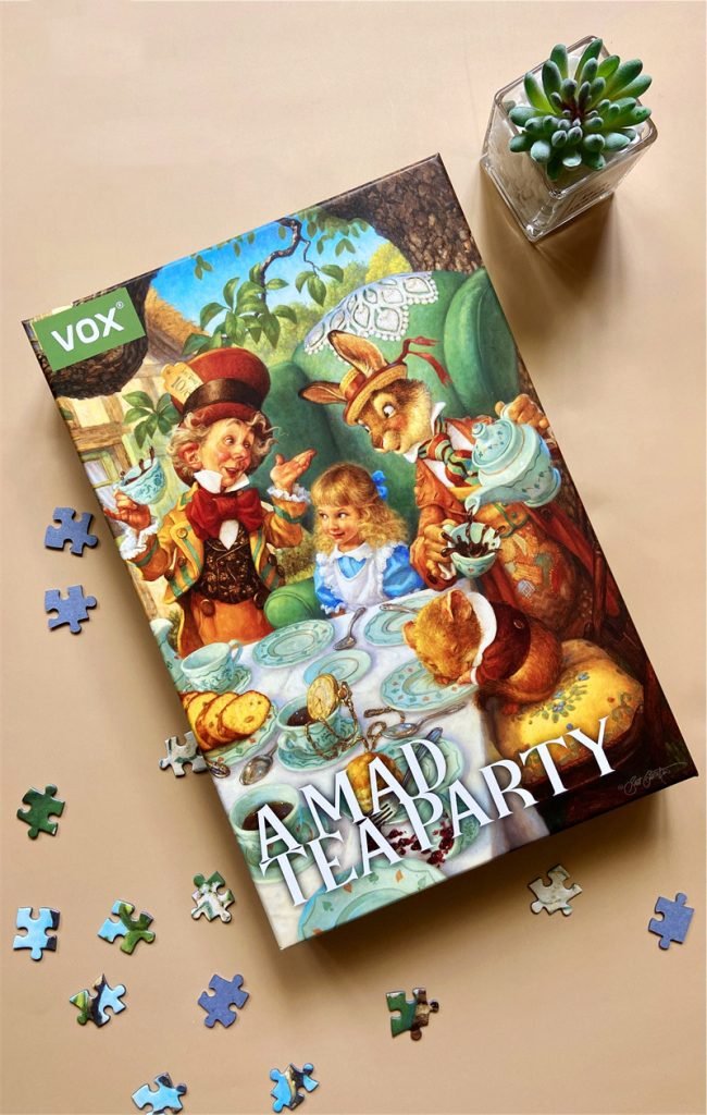 A mad tea party puzzle