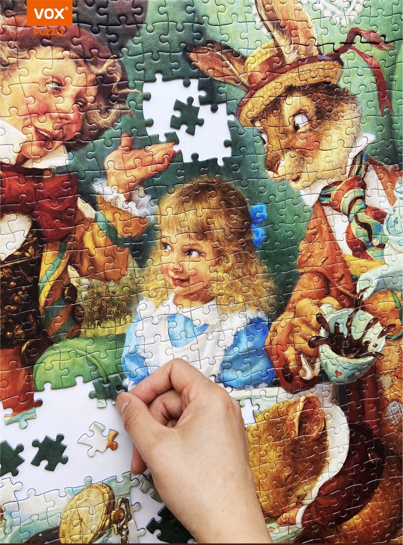 1000pcs Jigsaw Puzzle-Vox Puzzle-Fairy Tales Series-A Mad Tea Party