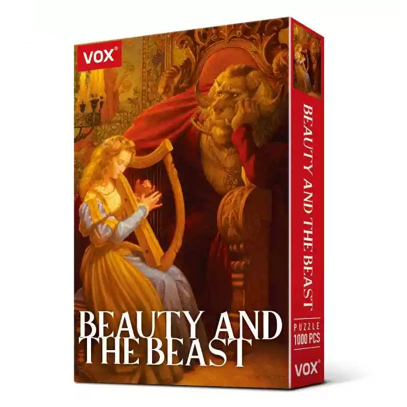 1000pcs Jigsaw Puzzle-Vox Puzzle-Fairy Tales Series-Beauty and the Beast