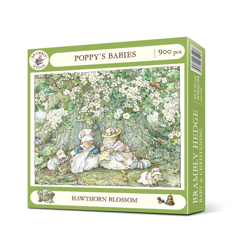 900pcs Animal Puzzle-Vox-Brambly Hedge-Hawthorn Blossom