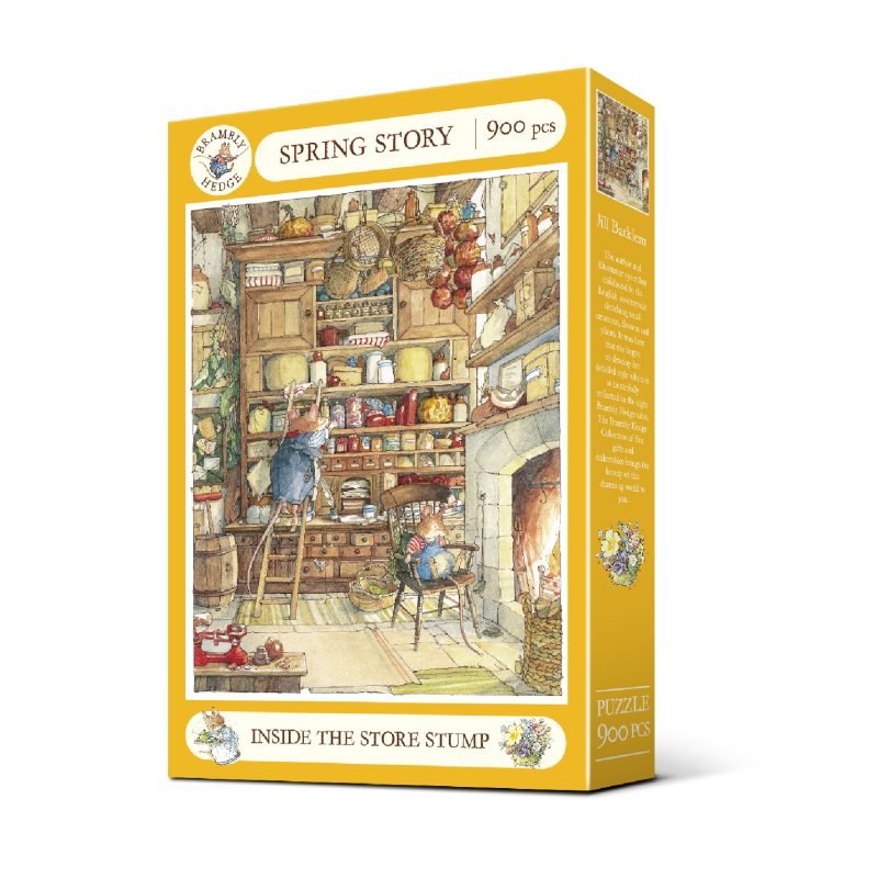 900pcs Animal Puzzle-Vox-Brambly Hedge-Inside the Store Stump