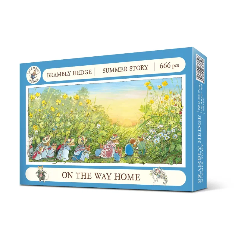 666pcs Animal Puzzle-Vox-Brambly Hedge-On the Way Home