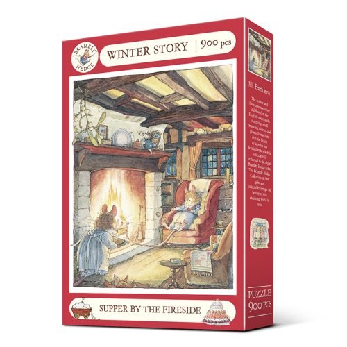 900pcs Animal Puzzle-Vox-Supper by the Fireside