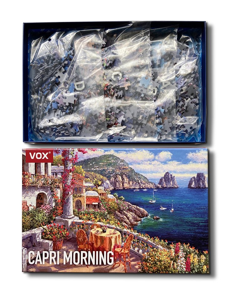 Capri Morning Art Puzzle (2) 1000pcs Jigsaw Puzzle-Vox Puzzle-Capri Morning