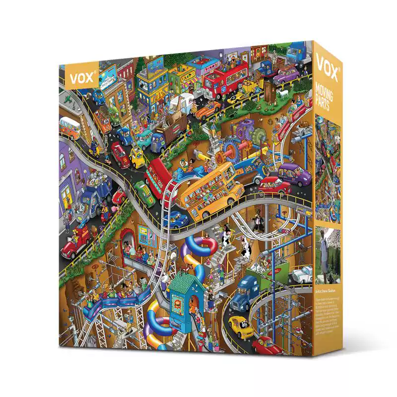 Moving Parts Puzzle1 1020pcs Animal Puzzle-Vox Puzzle-Moving Parts by Steve Skelton