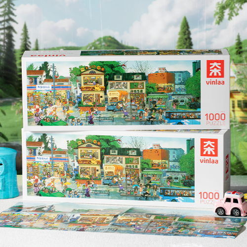 1000pcs Jigsaw Puzzle-Vinlaa-Raining Melody