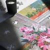 500 Piece Puzzle-Seren Art-Rhododendrons by a Window