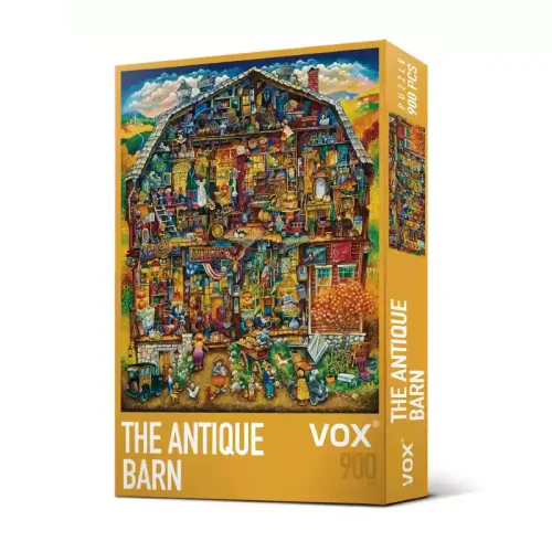 900pcs Jigsaw Puzzle-Vox Puzzle-Bill Bell-The Antique Barn