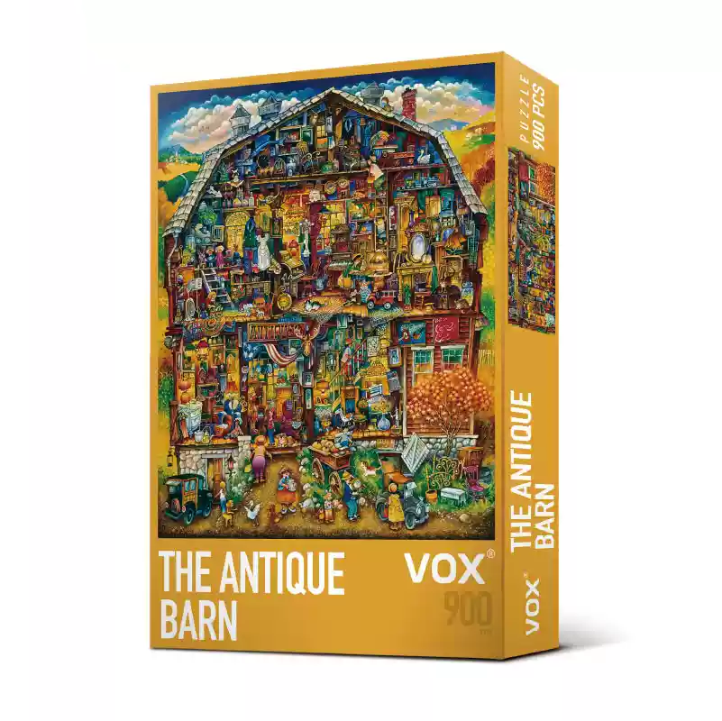 The Antique Barn Art Puzzle 900pcs Jigsaw Puzzle-Vox Puzzle-Bill Bell-The Antique Barn