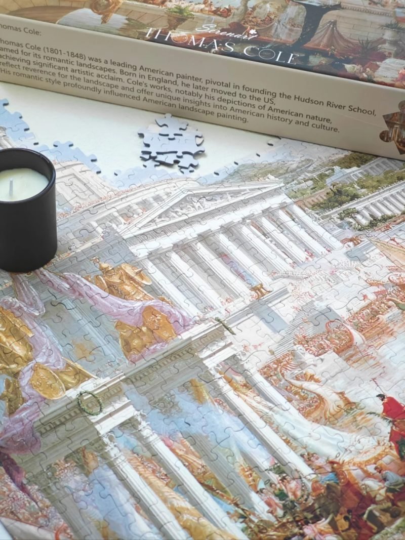 Seren Art-1500 Piece Puzzle-The Course of Empire Consummation