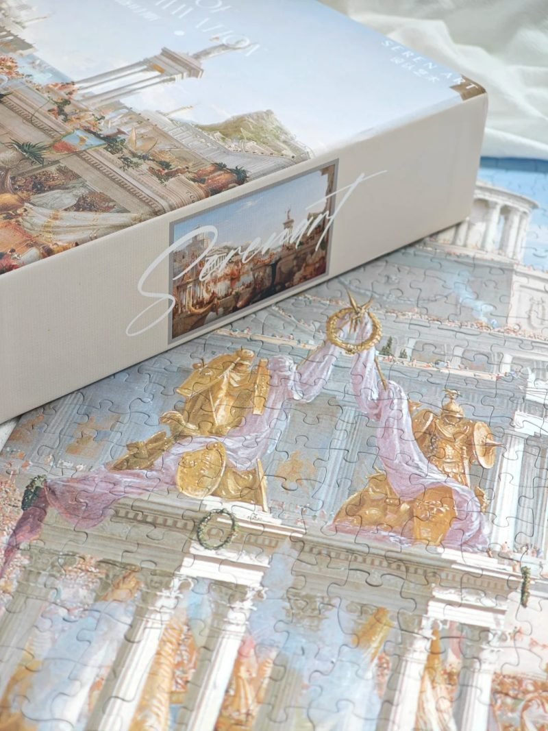 Seren Art-1500 Piece Puzzle-The Course of Empire Consummation